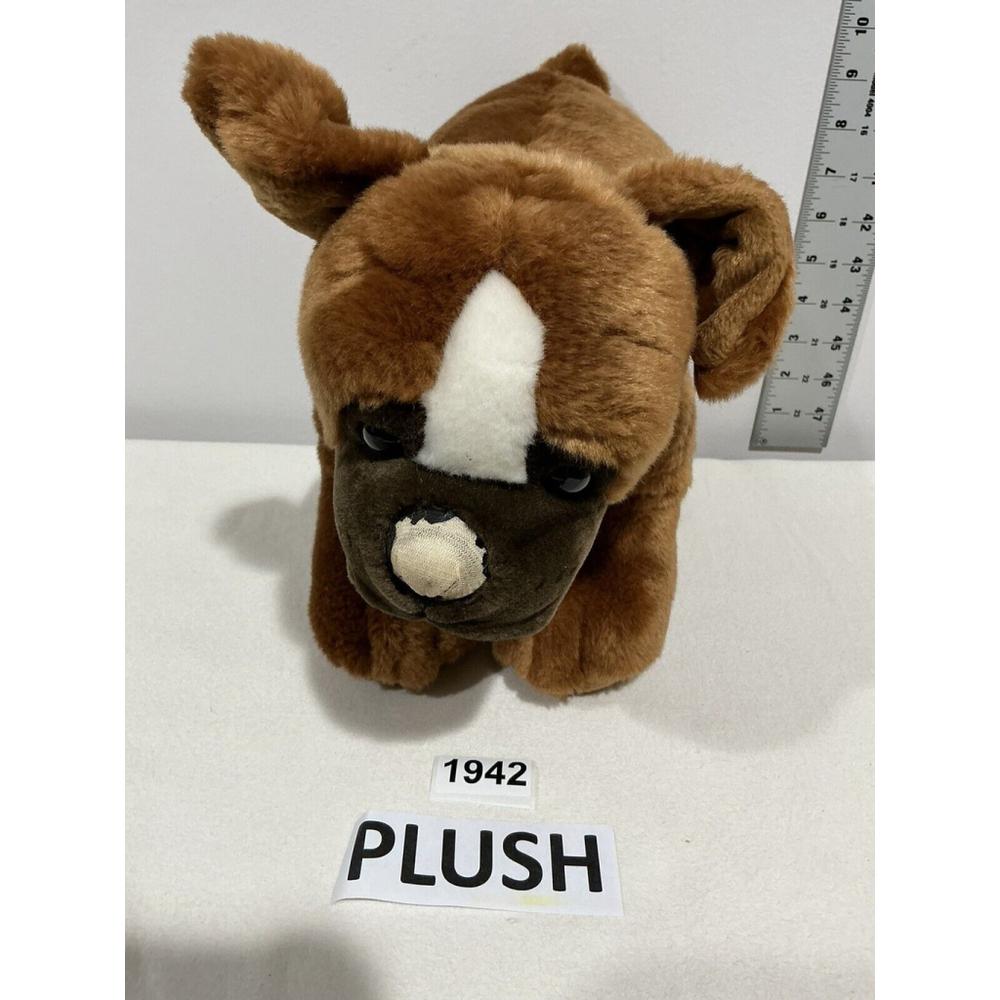 Build A Bear Work Shop Boxer Bulldog Plush 13” X 9”